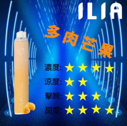 拋棄式電子煙 一次性電子煙 哩亞6500口 拋棄式6500口 多肉芒果